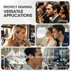 Ear Plugs for Sleeping, 50dB Noise Cancelling Earplugs, Reusable Silicone Ear - Image 8