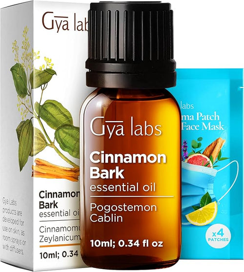 100% Pure Cinnamon Bark Essential Oil by GyaLabs