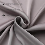 100% Silk Pillow Cases 2 Pack, Mulberry Silk Pillowcase - Image 2