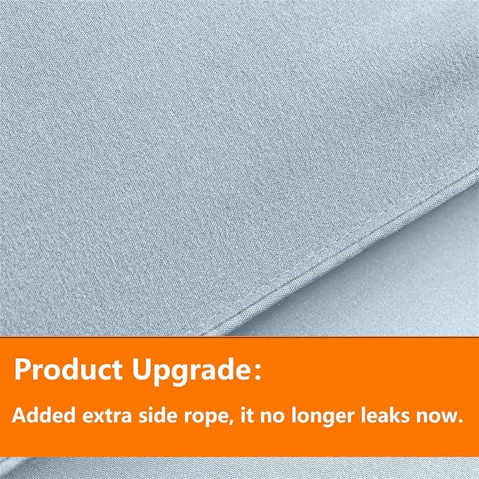 TAIMIT Light Blue King Comforter Set - Image 3