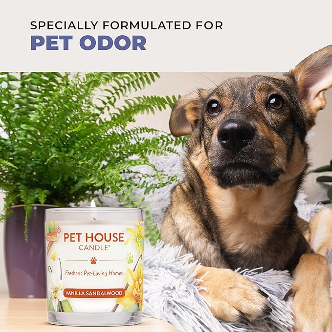 Pet House Candles, Clean Burning, Long Lasting Pet Odor Candles, Plant-Based - Image 6
