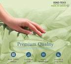 Royale Linens 400 Thread Count 100% American Grown Cotton Fitted Sheet Queen - Image 8