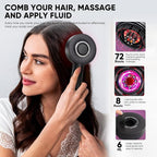 Rechargeable 3 in 1 Scalp Massager Hair Growth Oil Applicator, Electric Scalp - Image 4