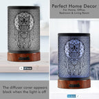 EQUSUPRO Essential Oil Diffuser 150ml Metal Aromatherapy Oil Diffuser - Image 2