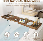Teak Bathtub Tray - Image 4