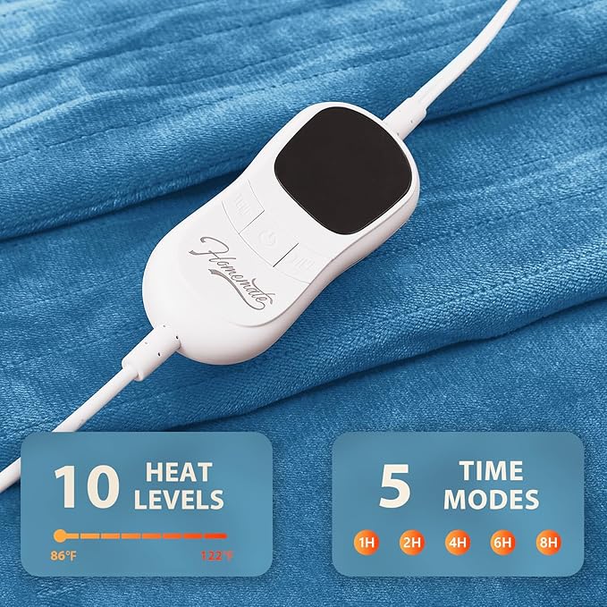 Homemate Electric Heated Blanket King Size - Image 4