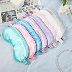 16 Pcs Satin Silk Eye Mask Blackout Sleeping Blindfolds Bulk Smooth Sleep Mask - Image 4