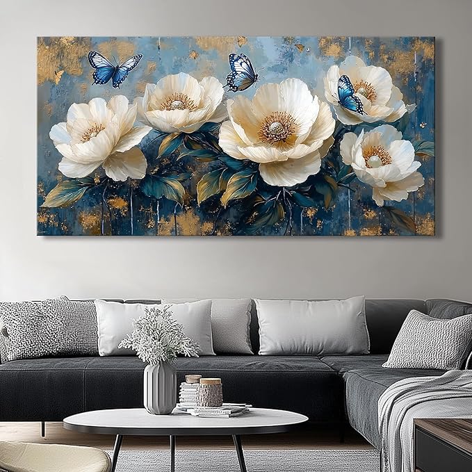 Flowers Canvas Wall Art - Image 8