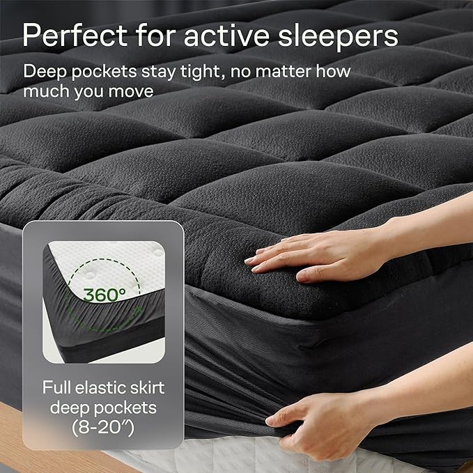 Niagara Sleep Solution Ultra Soft California King Size Mattress Topper - Image 5