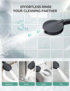 Magichome Shower Head with Handheld, High Pressure 10-Spd Detachable Chrome - Image 5