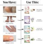 Epielle Intensive Repairing Hand & Foot Masks, Restore and Moisturize Dry - Image 6