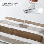 REDKISS Ultra Soft Bath Towel Sets 6-Piece 35"x70" | 100% Microfiber Highly - Image 4