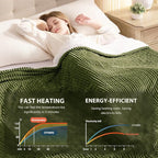 Homemate Heated Blanket Electric Throw - Image 4