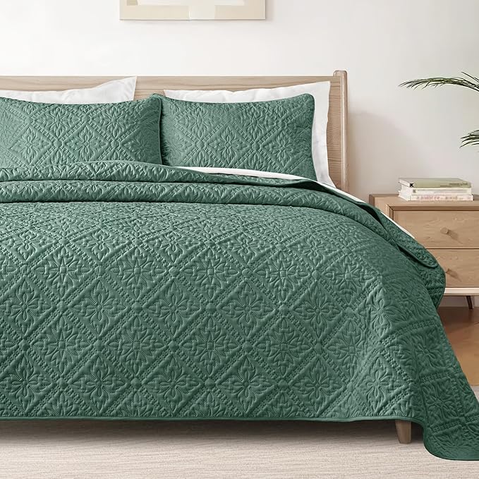 Exclusivo Mezcla Twin Quilt Bedding Set, Lightweight Soft Bedspreads Coverlets by ExclusivoMezcla