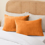 BEDELITE Flannel Pillowcases Standard Set of 2, Super Soft Fleece Pillow Case - Image 8
