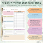 ADHD Daily Planner with Hardcover - Image 3