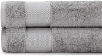 BIOWEAVES 100% Organic Cotton 700 GSM Plush Bath Towels 30" x 58" GOTS Certified by BIOWEAVES
