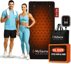 MySauna XL Infrared Sauna Blanket | Fits Him & Her | Fast Sweat, Sauna Bag by MySauna