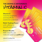 Derma E Vitamin C Bright Eyes Hydro Gel Under Eye Patches - Image 5