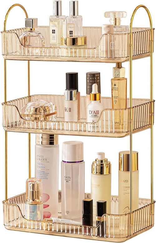 Akinbas 3 Tier Bathroom Organizer Countertop Makeup Perfume Tray Skincare by AKINBAS