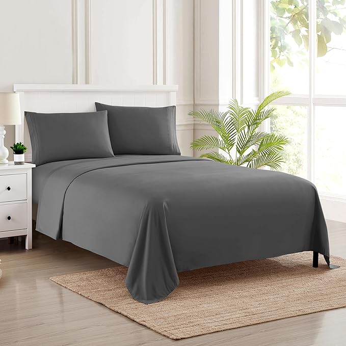 King Size Sheets by SweetHomeCollection
