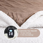 LaffyLo Electric Heated Blanket Full Size 72 x 84, Fast Heating Blanket - Image 4