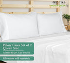 Royale Linens Queen Pillowcase Set of 2 - Image 2