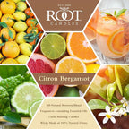 Root Candles Scented Candles Honeycomb Beeswax Blend Premium Handcrafted Candle - Image 3