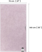 SEMAXE Purple Bath Towel, 100% Cotton Bath Towel - Image 6