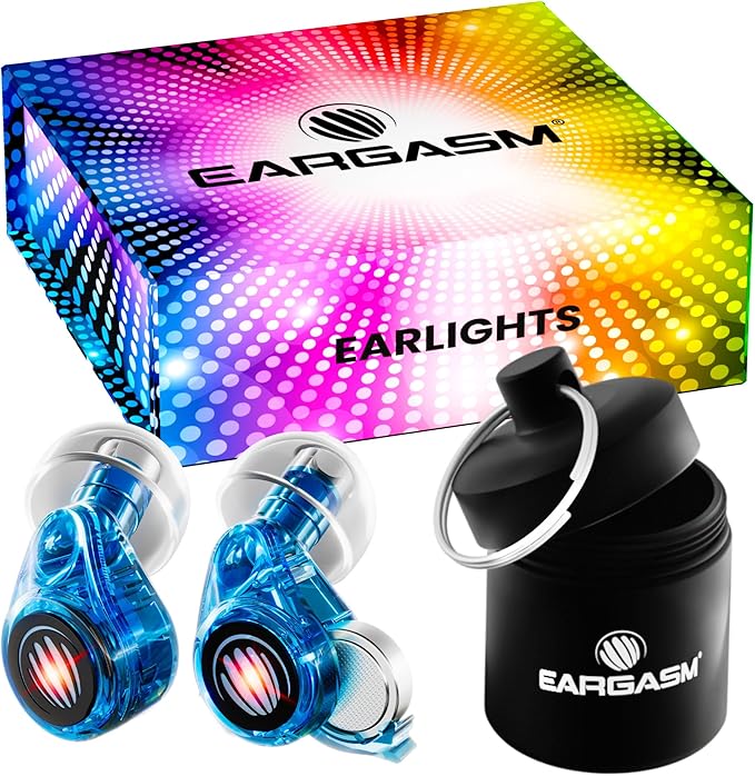 Eargasm Earlights Light Up High Fidelity LED Earplugs - Image 2