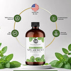 NaturoBliss Spearmint Essential Oil, 100% Pure and Natural Therapeutic Grade - Image 5