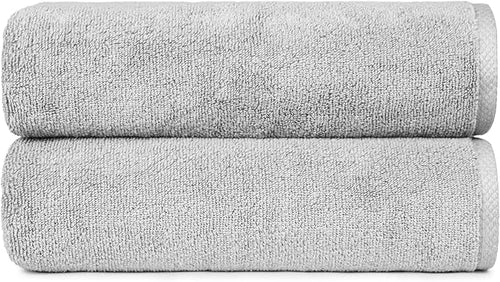 Amazon Basics 2 Piece Quick-Dry Oversize Bath Towel, 100% Cotton by AmazonBasics