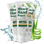 Miracle Hand Repair Cream for Dry Cracked Hands 1 oz Best Healing Hand Cream by MiracleofAloe%C2%AE
