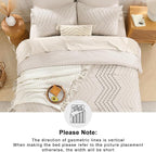 Andency Twin/Twin XL Comforter Set Beige, Twin Bed Comforter - Image 5