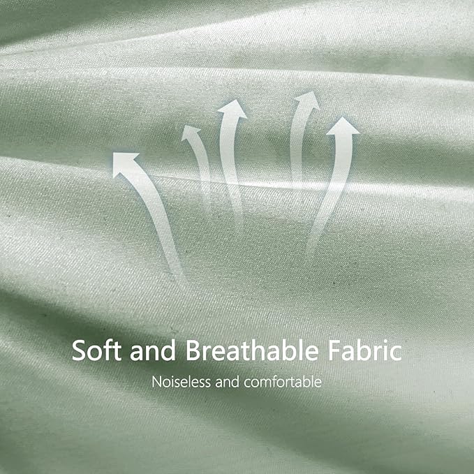 TEXARTIST Premium 2100 Series King Comforter All Season Breathable Sage Green - Image 3