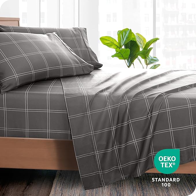 Bare Home Queen Flat Sheet - Image 4