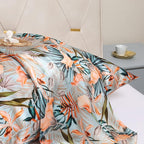 MANSPHIL Tropical 100% Silk Pillowcases Queen Size, 22 Momme Mulberry Silk - Image 4