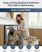 LANE LINEN 100% Cotton Large Bath Towels - Image 8