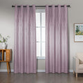 Amazon Basics Jacquard 2-Piece 100% Blackout Curtains, Living Room and Bedroom by AmazonBasics