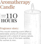 Candle-lite Scented Candles, Cinnamon Rolls Fragrance, One 18 oz. Single-Wick - Image 3