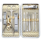 Manicure Set Professional Nail Clippers Kit Pedicure Care Tools- Stainless by KeibyCitom