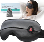 YFONG Cordless Heated Eye Mask for Dry Eyes, Warm Eye Compress for Stye by YFONG