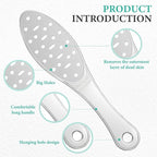 2 Pcs Stainless Steel Foot Scraper Metal Foot File Double Sided File Callus - Image 3