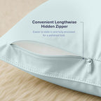 Kickoff Viscose Bamboo Pillowcase, 100% Organic Hidden Zippered Viscose Bamboo - Image 5
