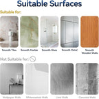 YASONIC Corner Adhesive Shower Caddy, - Image 9