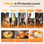 16 Head Massage Gun Deep Tissue Percussion Massager - Image 7