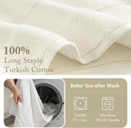 Madison Park Turkish 100% Cotton 600Gsm Luxury Premium Thick Soft Absorbent - Image 5