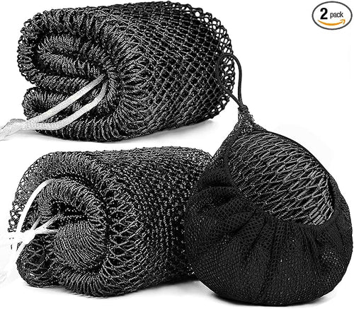 2 Pack African Net Sponge Exfoliating Body Scrubber Bath Sponge by Unknown