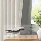 Pitalk Living Room Curtains 90 Inches Long 2 Panels Set Blackout Darkening - Image 5