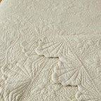 Brandream Queen Size Quilt Set Cotton Beige Quilts Luxury Farmhouse Bedding Set - Image 7